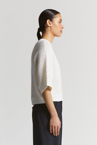Wool and Alpaca cordonet jumper
