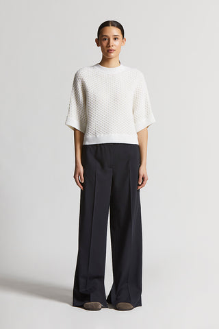 Wool and Alpaca cordonet jumper