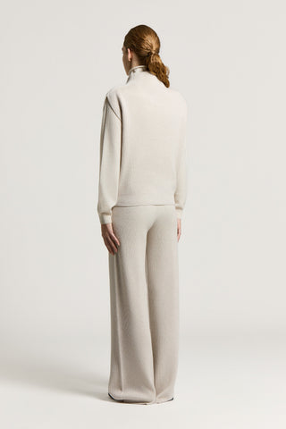 Lurex, cashmere and wool sweater