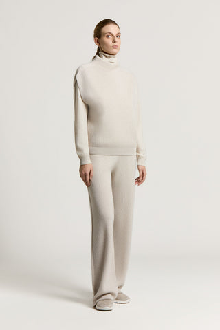 Lurex, cashmere and wool sweater