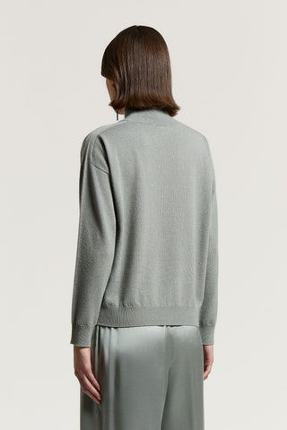 Cashmere and lurex sweater