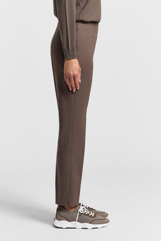 Viscose cotton cigarette trousers