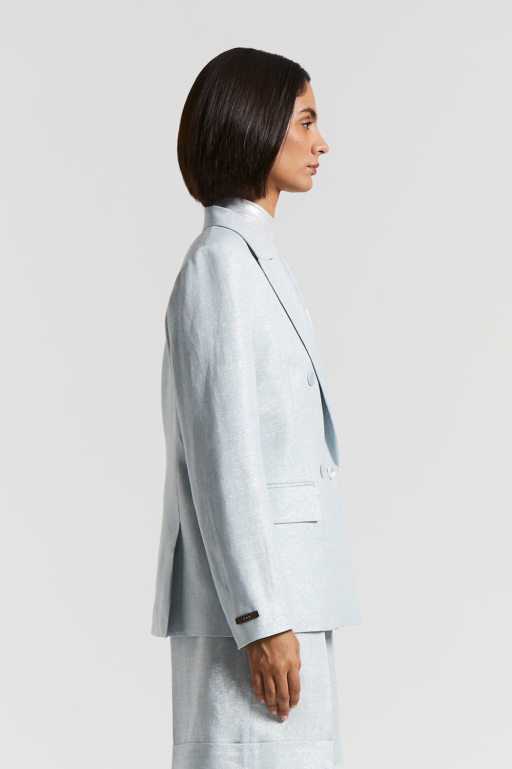 スーツ PESERICO Viscose blend double-breasted blazer Peserico Viscose Blend Double-breasted Blazer | italist