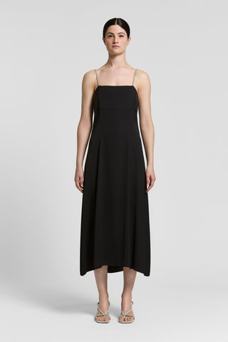 Viscose satin dress