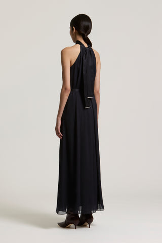 Long light creponne dress 4 / 4