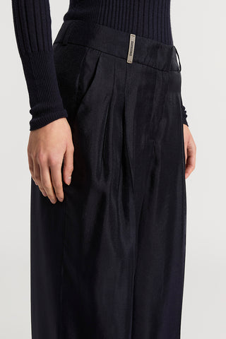 Organdy chiffon trousers