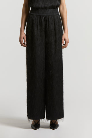 Silk trousers
