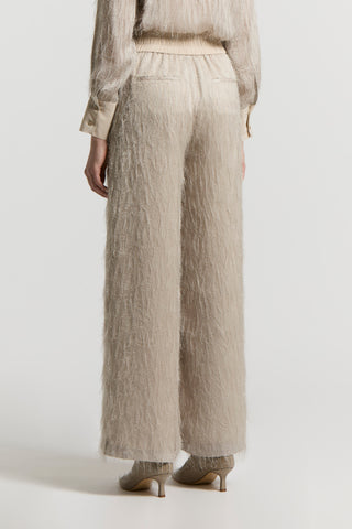 Silk trousers