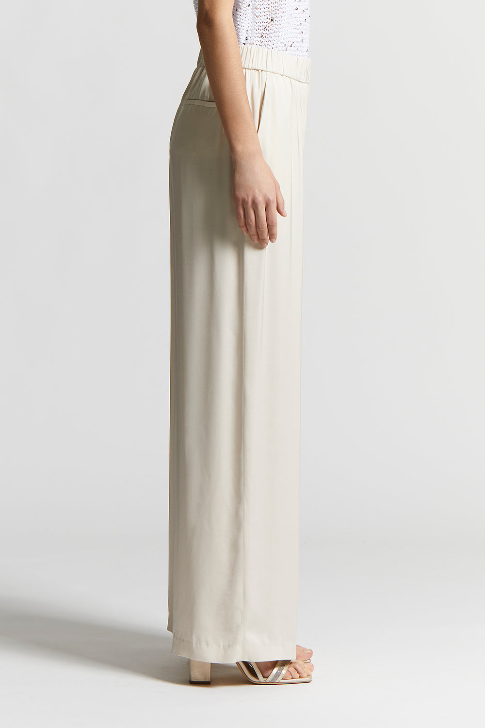 パンツ Peserico Wide-Leg Tailored Palazzo Pants Women's palazzo trousers | Peserico