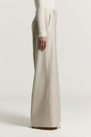 Satin palazzo trousers