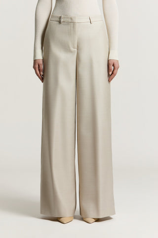 Satin palazzo trousers
