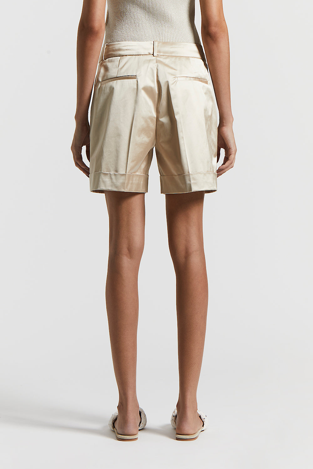 【INCHANT ME】Bed pintuck cotton short pants CYZ Collection CYZMen'sSleepShorts-BlackGreyMelange2PK-S at