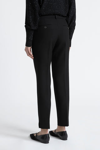 Two-way stretch cigarette trousers