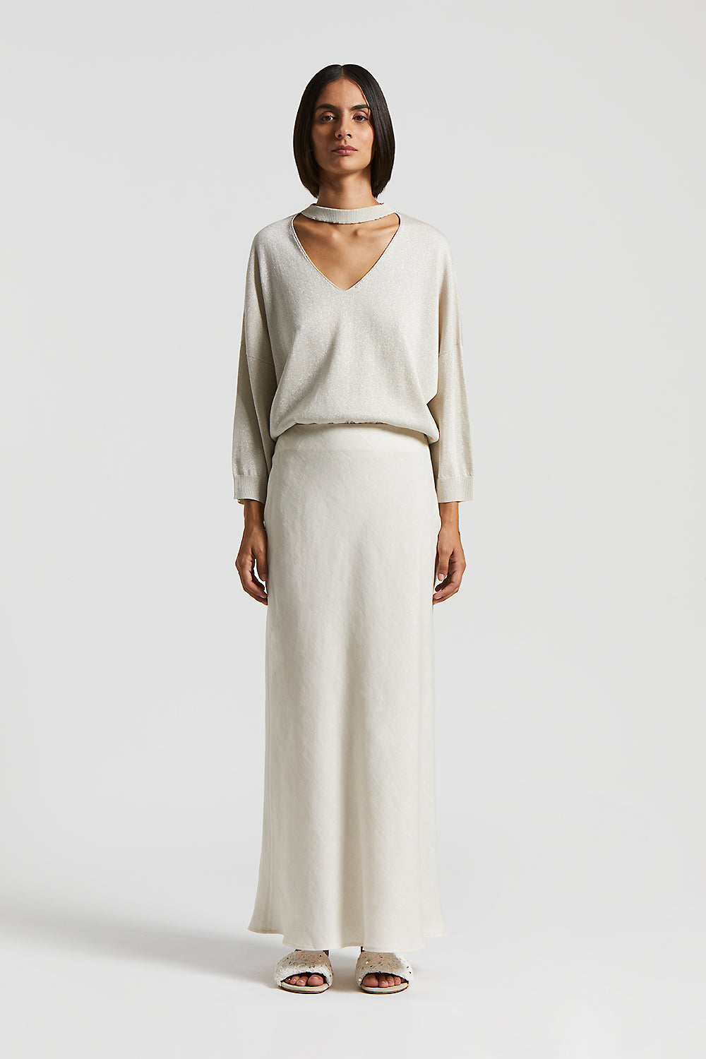 ワンピース PESERICO Women Mid Skirts S02191A 01191 935 GREEN Women's Skirts Made in Italy | Peserico US