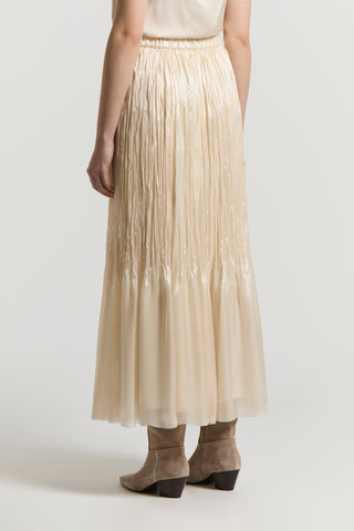 Pleated skirt