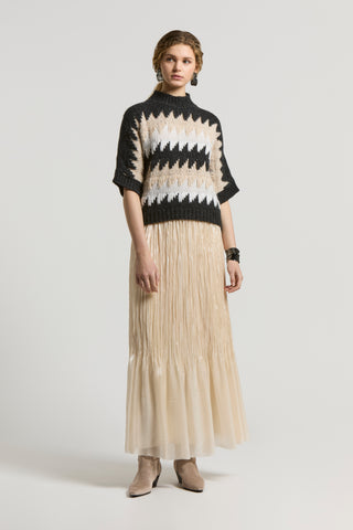 Pleated skirt