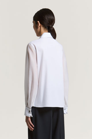 Cotton poplin shirt