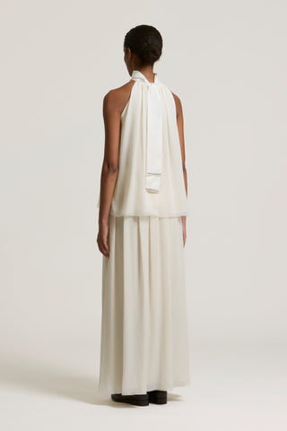 Lightweight creponne top 7 / 8