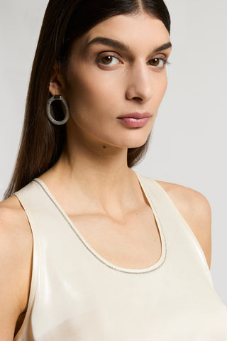 Laminated viscose top