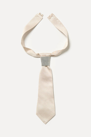 Viscose satin tie