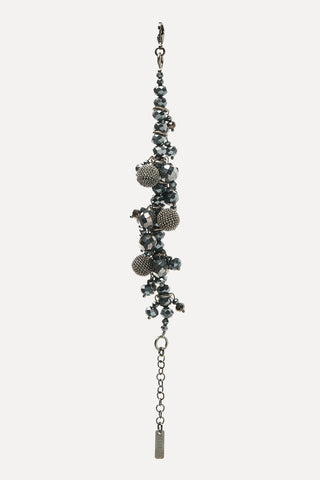 Glass demi-crystal bracelet