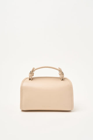 Genuine leather bowler bag 1 / 3