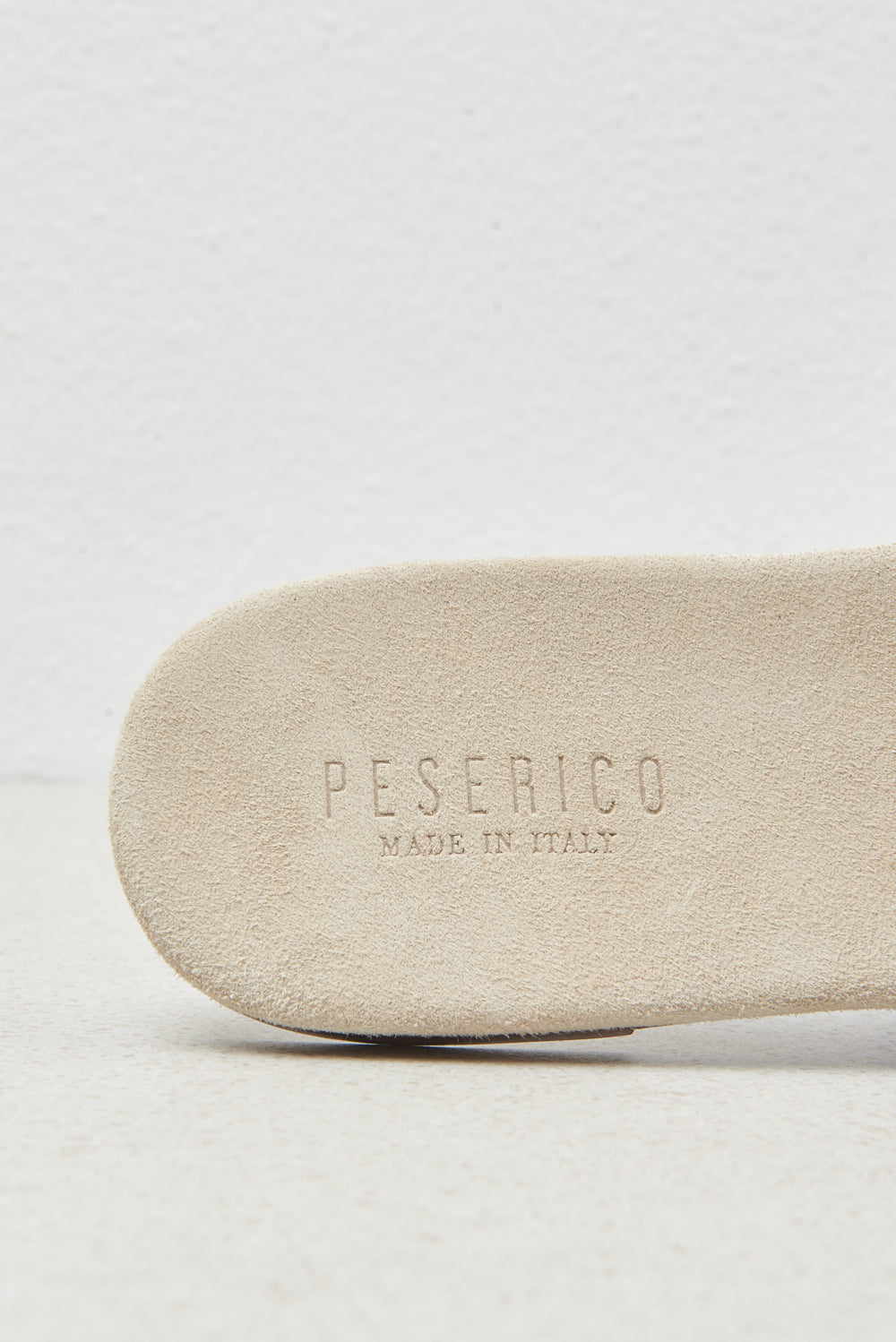 Embroidered flat slippers | Peserico US