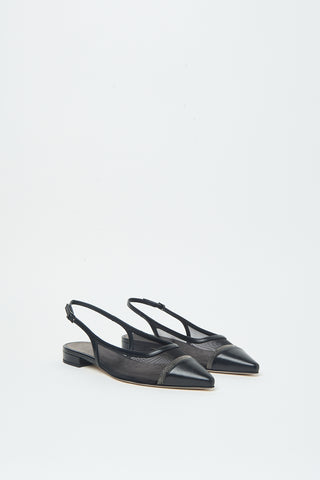 Flat sling-backs