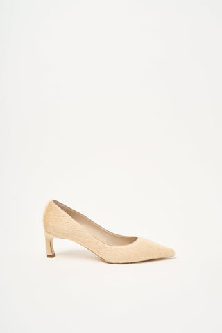 Pony hair pumps