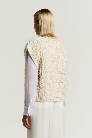 Wool, silk, alpaca and cashmere vest 3 / 3