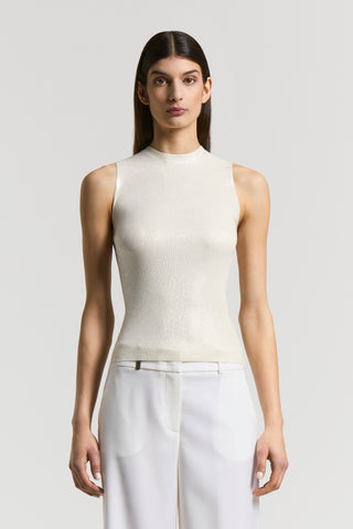 Laminated viscose yarn top