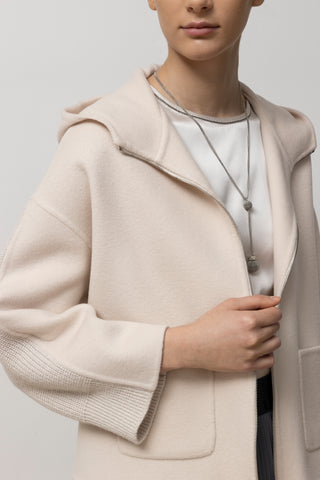 Pure new wool and cashmere jacket