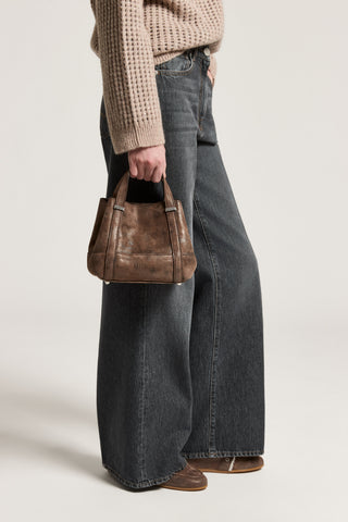 Itinera suede handbag