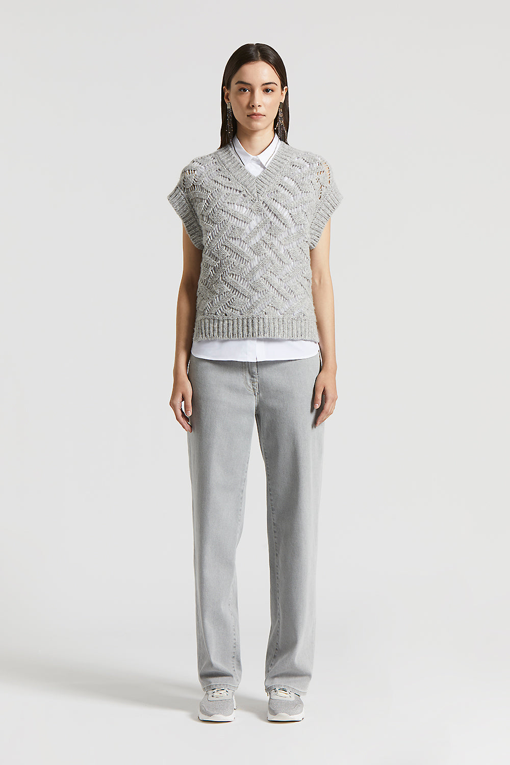 Tシャツ・カットソー PESERICO Striped cotton jersey polo shirt (S06169J0 961) Striped cotton jersey polo shirt | Peserico US