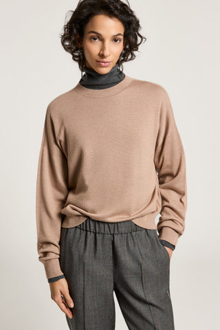Wool and lurex sweater