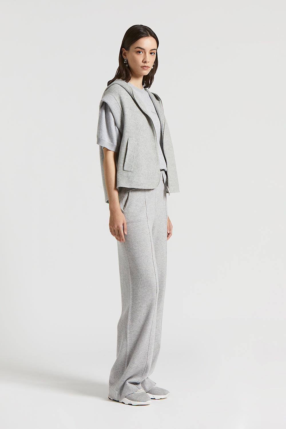 パンツ Peserico Wool and cashmere trousers Wool, silk and cashmere carded yarn trousers | Peserico US