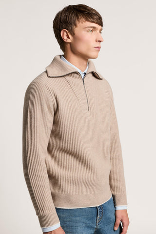 Wool and cashmere sweater