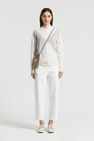 Silk satin shirt