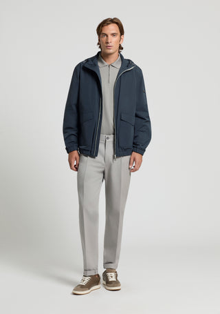 Pure cotton gabardine chino trousers