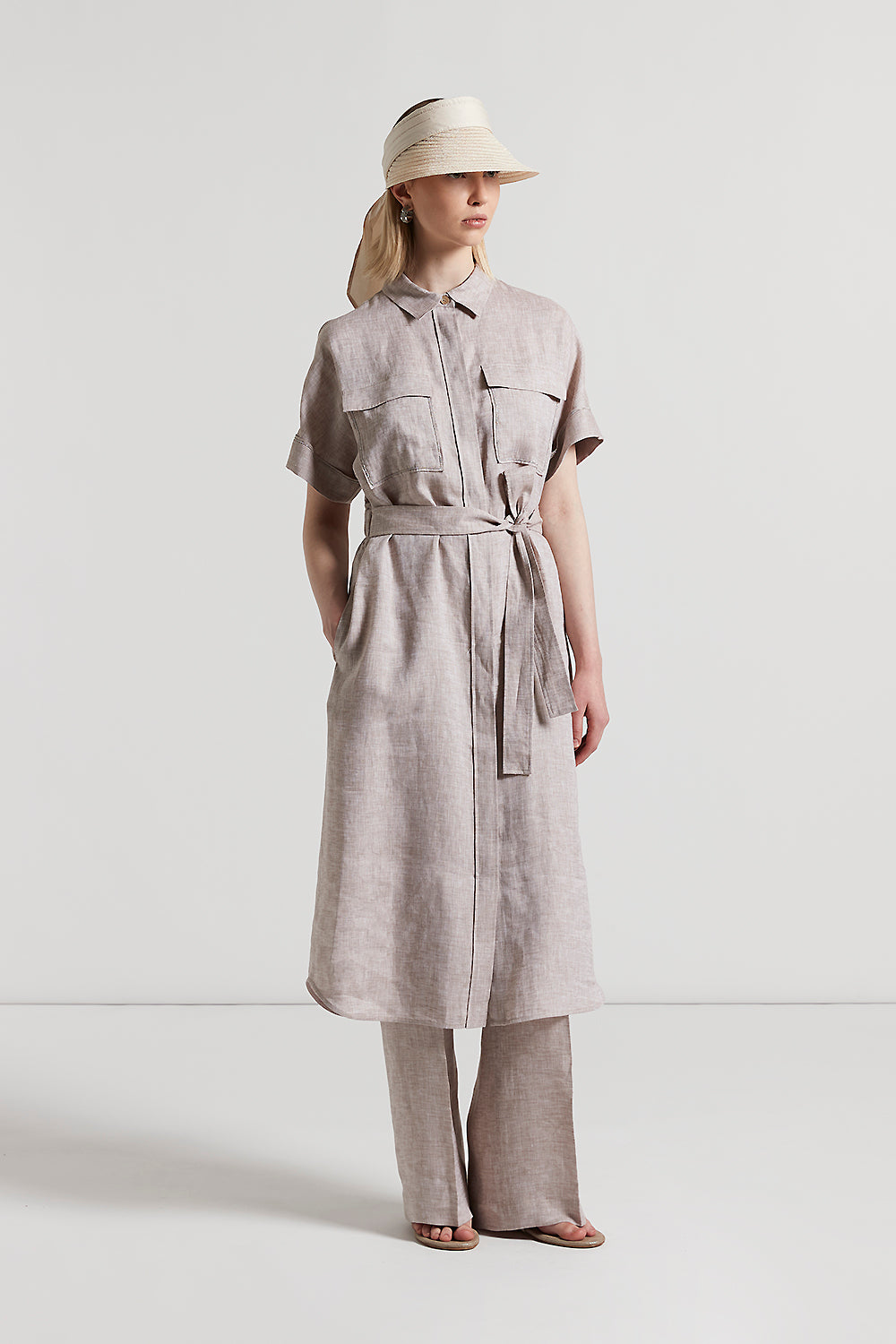 オールインワン・サロペット Peserico Light Blue Linen Chemisier Midi Dress S02166_02600_985.jpg?v=1737020789