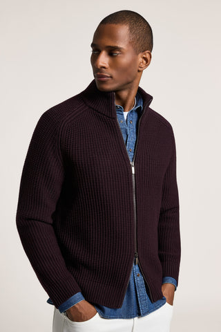 Pure merino wool cardigan