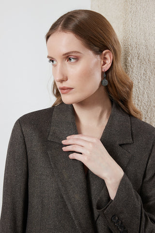 Wool, cashmere and silk double-breasted blazer