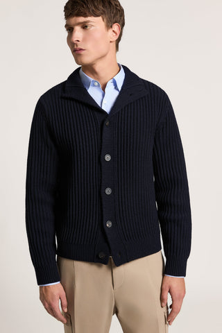 Pure merino wool cardigan