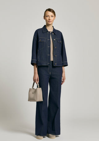 Cotton/linen twill jacket