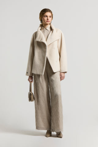 Silk trousers