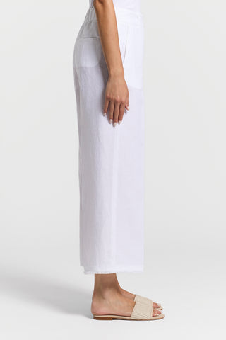 Linen canvas trousers