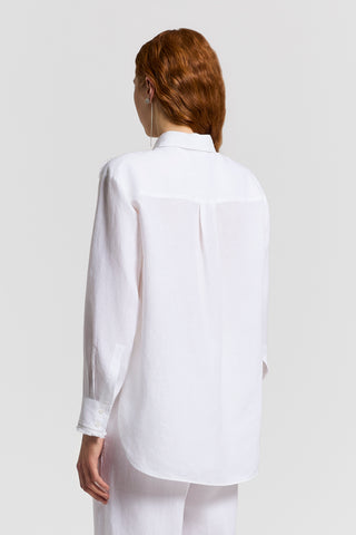Linen canvas shirt