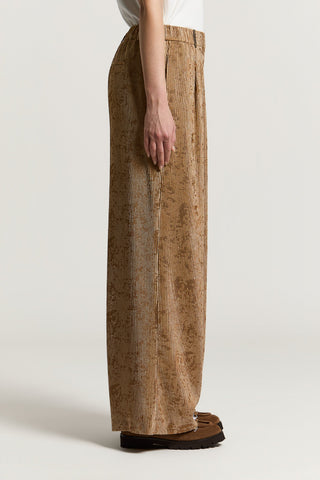 Corduroy palazzo trousers