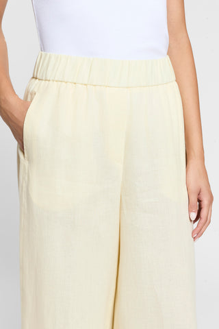 Linen canvas trousers