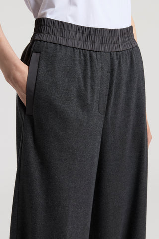 Modal cotton jersey trousers